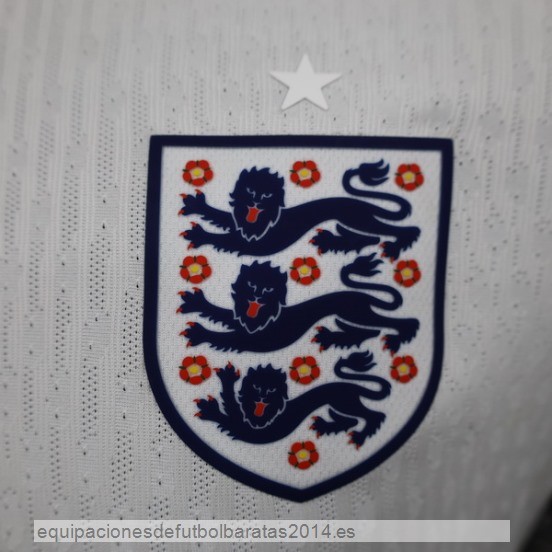Nuevo Tailandia 1ª Jugadores Camiseta Inglaterra 2024 Blanco Baratas